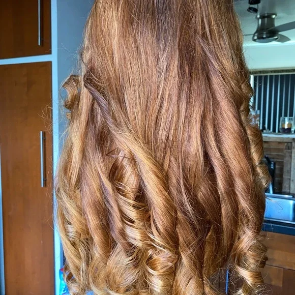 Luxury Honey blonde lace frontal human hair wig - Picture 8 of 9